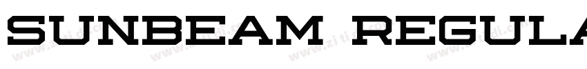 Sunbeam Regular字体转换 Sunbeam Regular字体转换